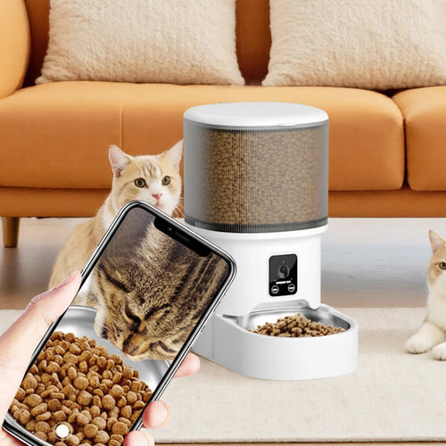 Distributeur automatique intelligent pour animaux – 4L WiFi + Caméra HD