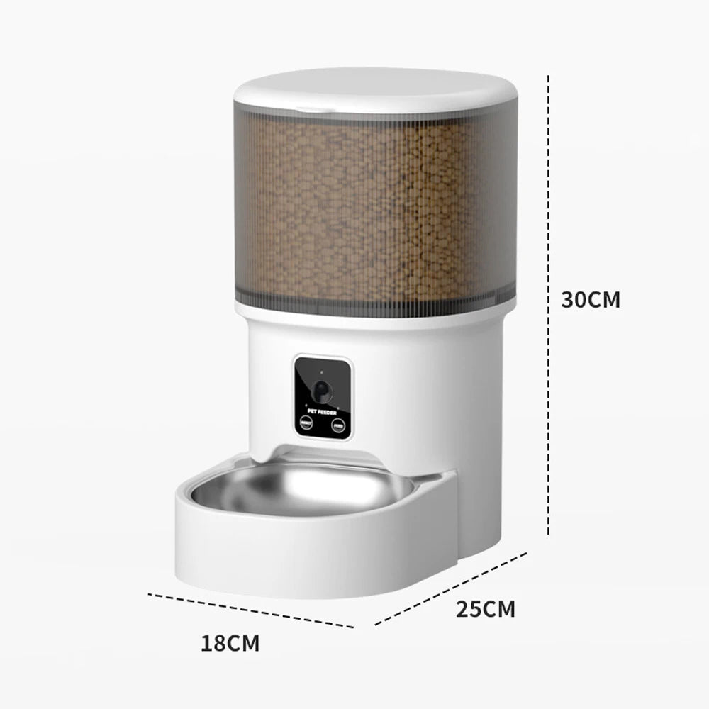 Distributeur automatique intelligent pour animaux – 4L WiFi + Caméra HD